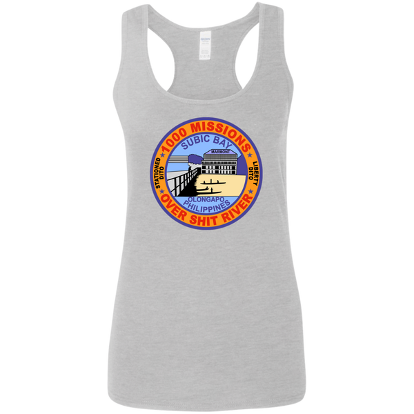 Subic Cubi Pt 2 Ladies' Softstyle Racerback Tank