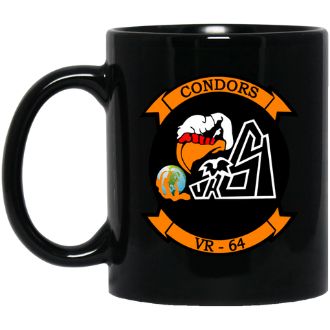 VR 64 1 Black Mug - 11oz