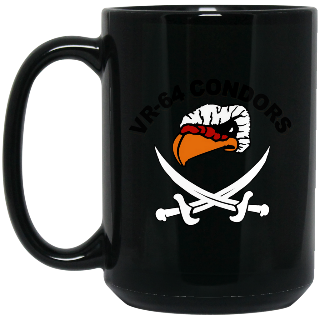 VR 64 2 Black Mug - 15 oz