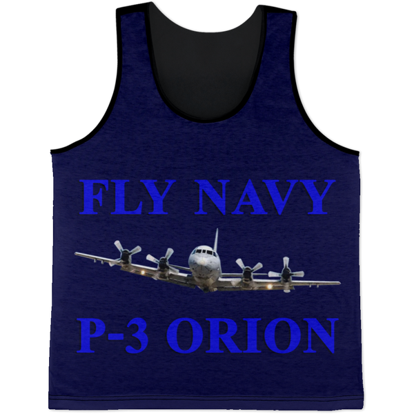 Fly Navy P-3 1 Tank Top - All Over Print