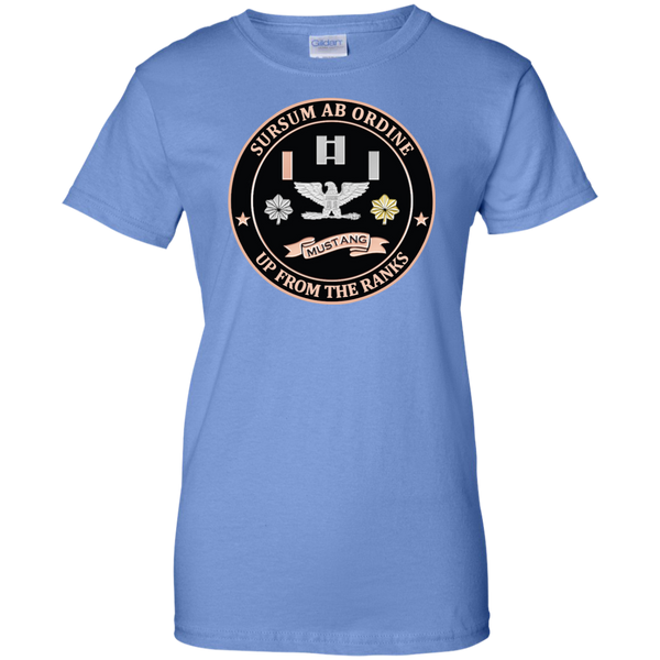 Up From The Ranks Ladies Custom Cotton T-Shirt