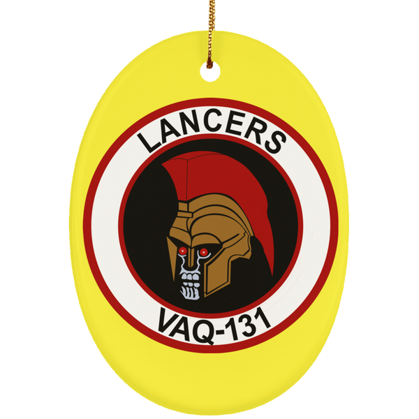 VAQ 131 4 Ornament - Oval