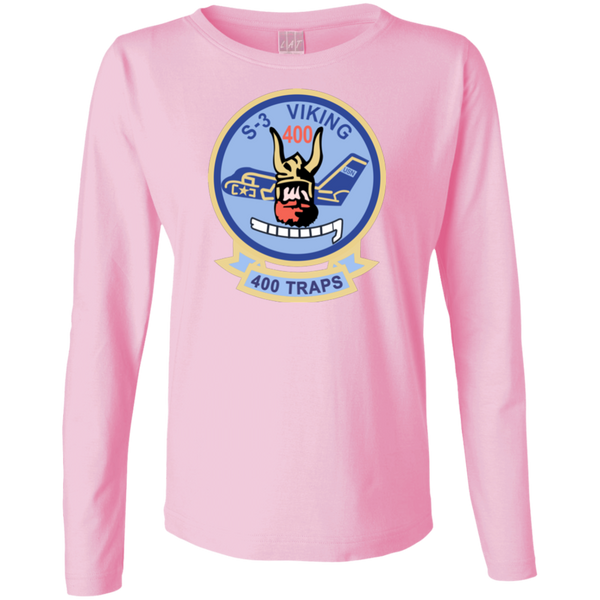 S-3 Viking 6 Ladies' LS Cotton T-Shirt