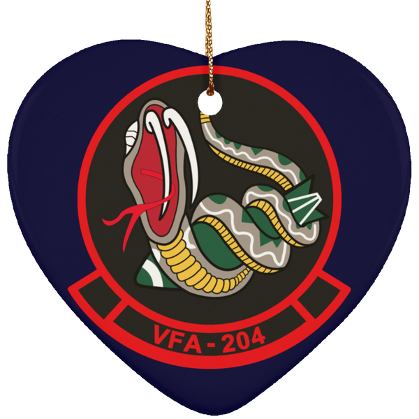 VFA 204 3 Ornament Ceramic - Heart