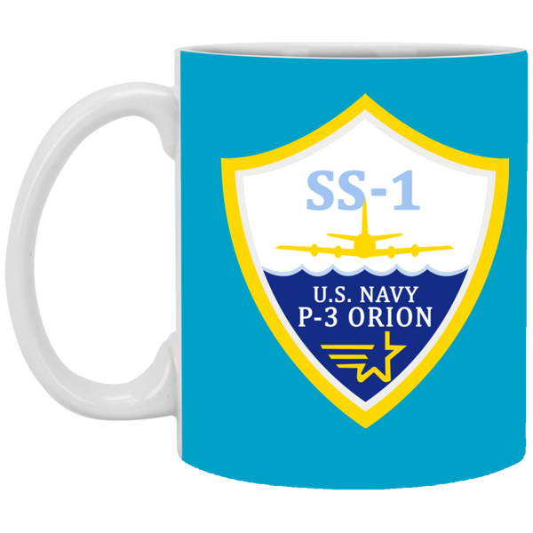 P-3 Orion 3 SS-1 White Mug - 11oz