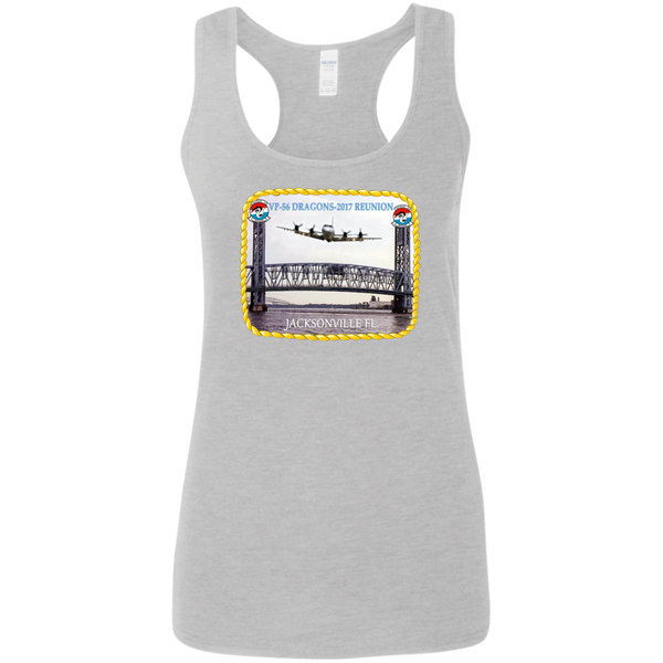 VP-56 2017 Reunion 1 Ladies' Softstyle Racerback Tank