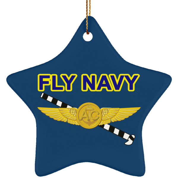 Fly Navy Tailhook 2 Ornament - Star