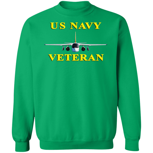 Navy Vet 3 Crewneck Pullover Sweatshirt