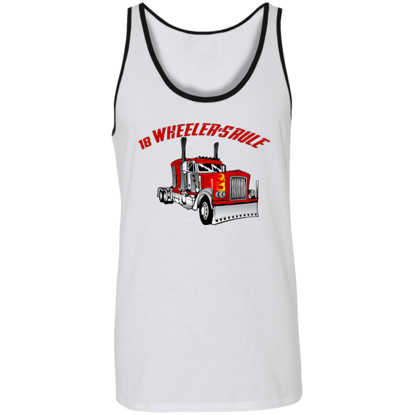 Trucker 18 Wheeler 1 Tank Top - Unisex