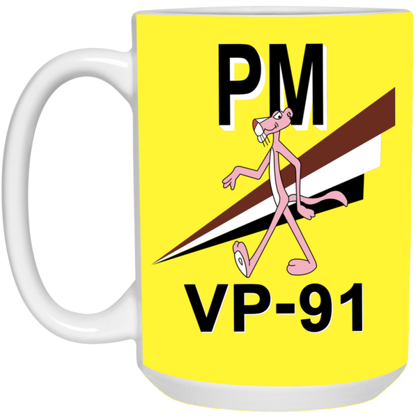 VP 91 3 White Mug - 15oz