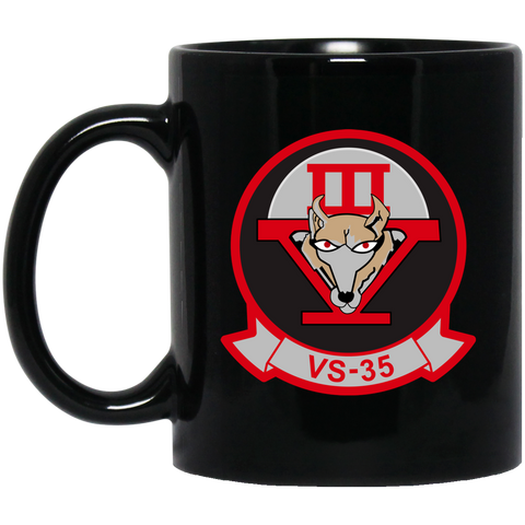 VS 35 3 Black Mug - 11oz