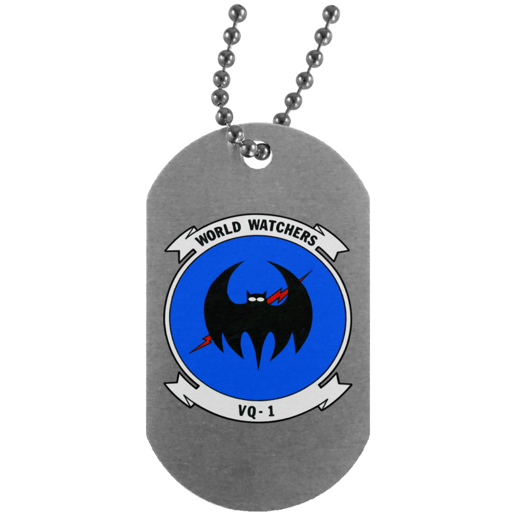 VQ 01 1 Dog Tag - Silver