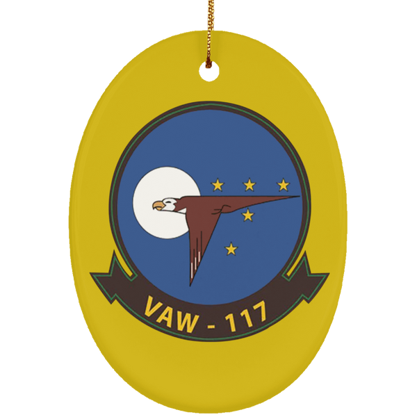 VAW 117 1 Ornament Ceramic - Oval