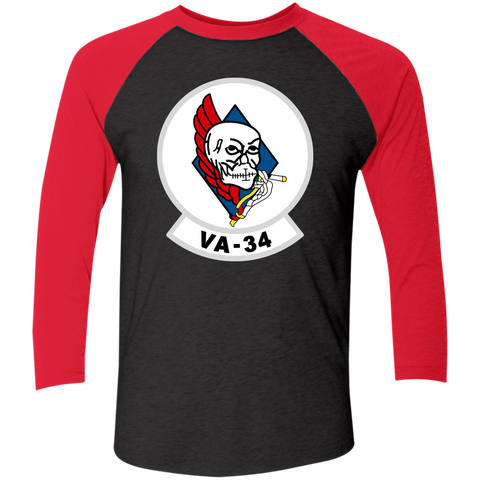VA 34 1 Baseball Raglan T-Shirt