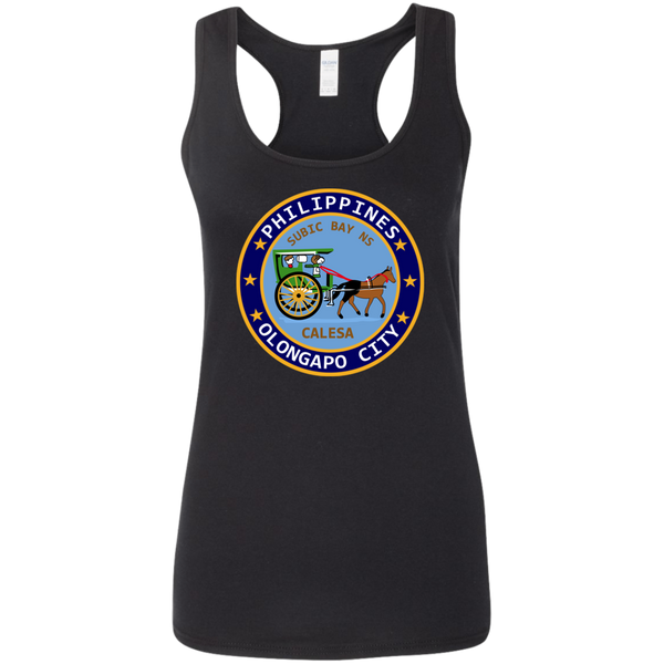 Subic Cubi Pt 09 Ladies' Softstyle Racerback Tank