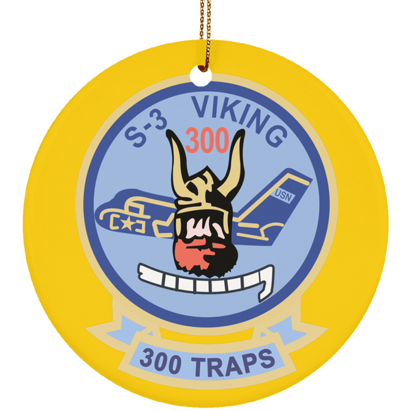 S-3 Viking 5 Ornament - Circle