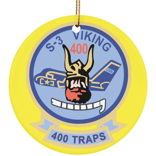 S-3 Viking 6 Ornament - Circle