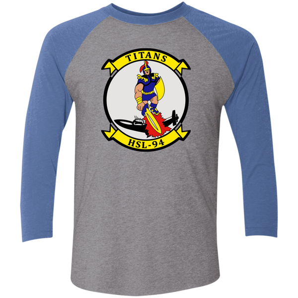 HSL 94 3 Baseball Raglan T-Shirt