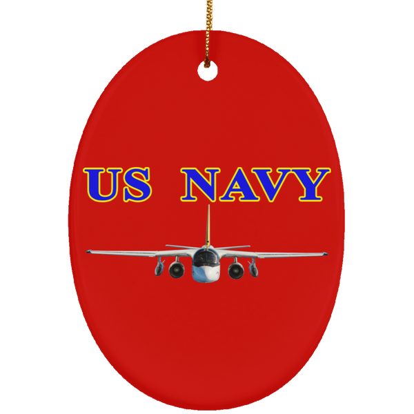 US Navy S-3 2 Ornament - Oval