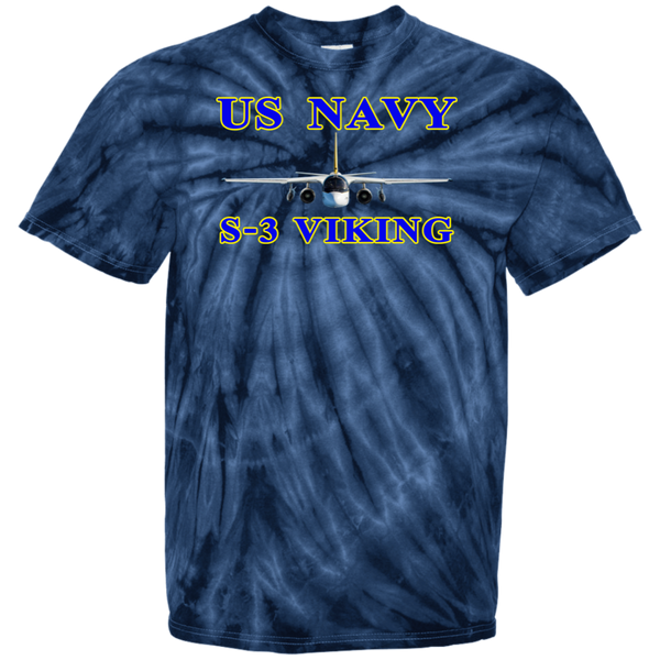 US Navy S-3 1 Cotton Tie Dye T-Shirt