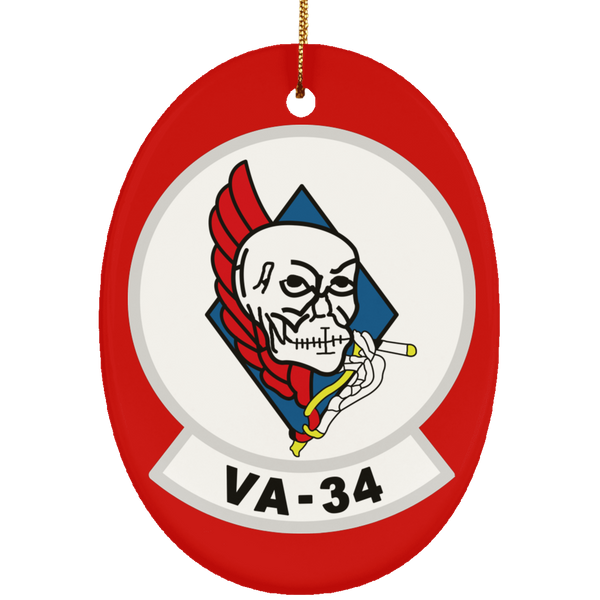 VA 34 1 Ornament - Oval