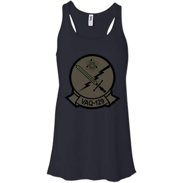 VAQ 129 4 Flowy Racerback Tank