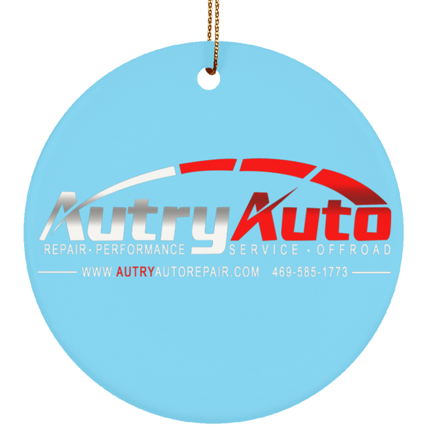 Autry Auto Ornament - Circle