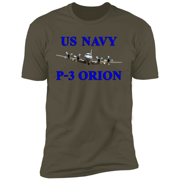 US Navy P-3 1 Premium Short Sleeve T-Shirt