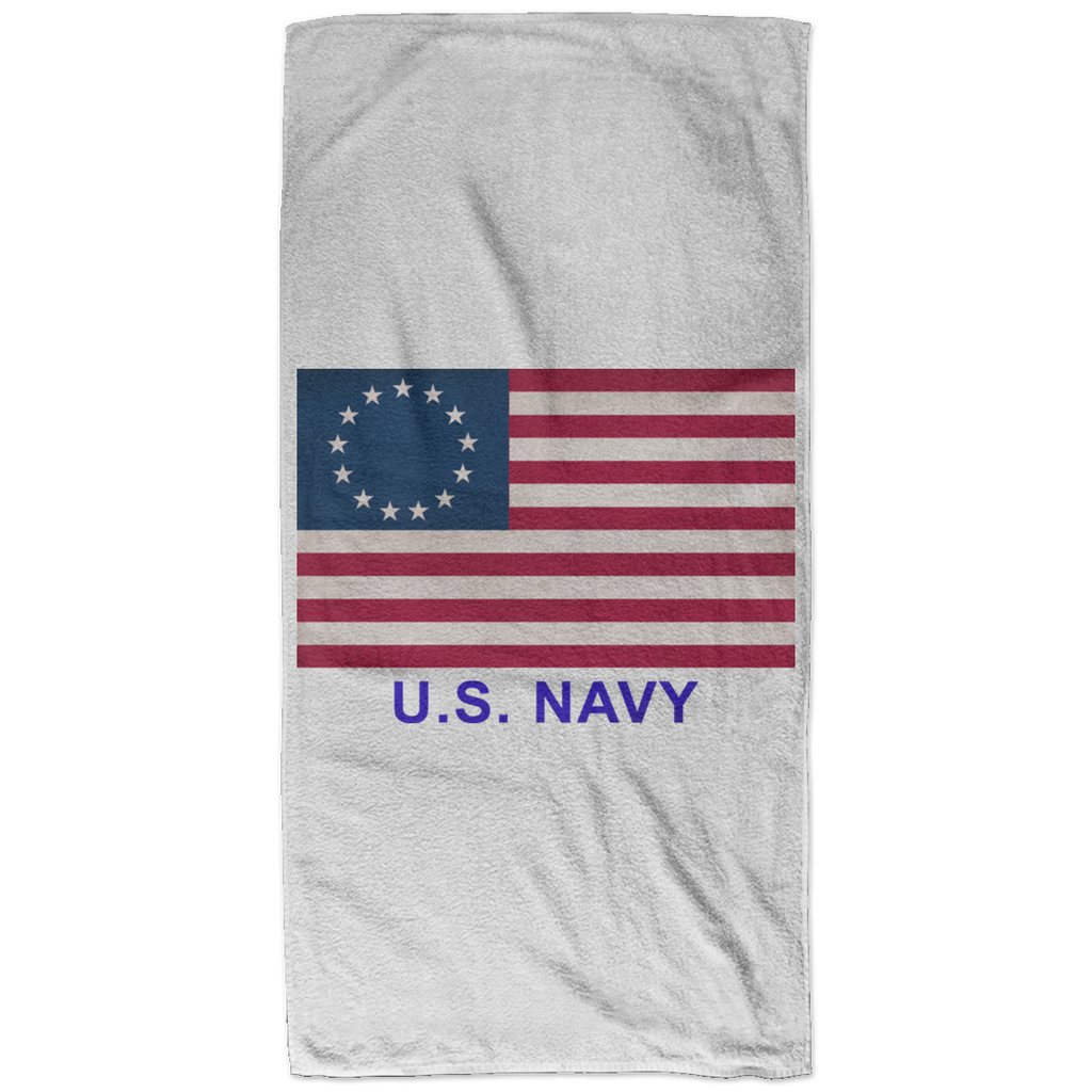 Betsy Ross USN Bath Towel - 32x64