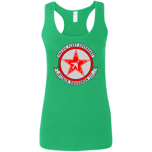 VFA 127 1 Ladies' Softstyle Racerback Tank