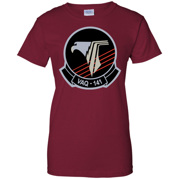 VAQ 141 1 Ladies Custom Cotton T-Shirt