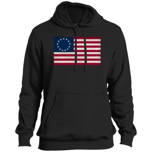 Betsy Ross Flag Tall Pullover Hoodie