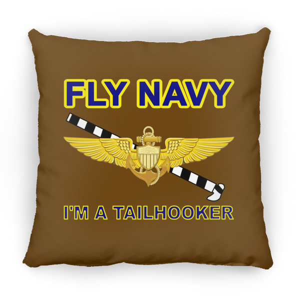 Fly Navy Tailhooker 1 Pillow - Square - 18x18