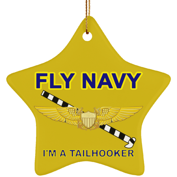 Fly Navy Tailhooker 3 Ornament - Star