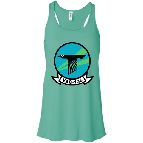 VAQ 135 1 Flowy Racerback Tank