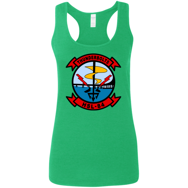 HSL 84 2 Ladies' Softstyle Racerback Tank