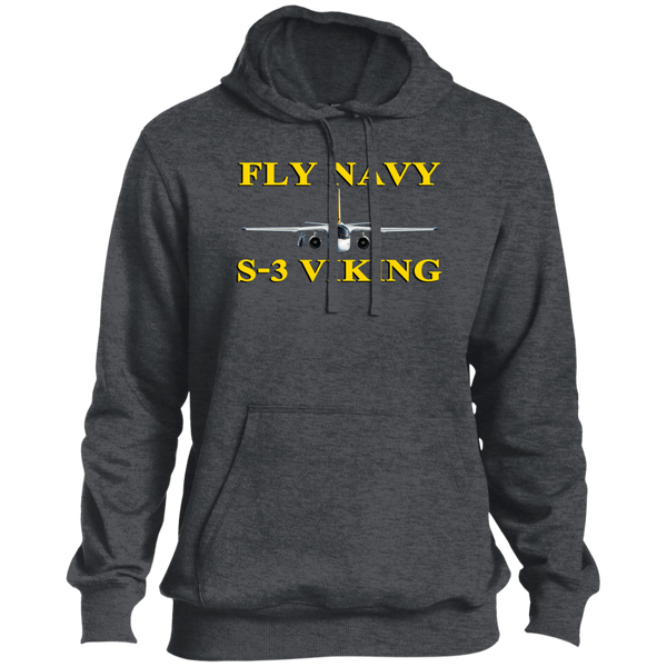 Fly Navy S-3 3 Tall Pullover Hoodie