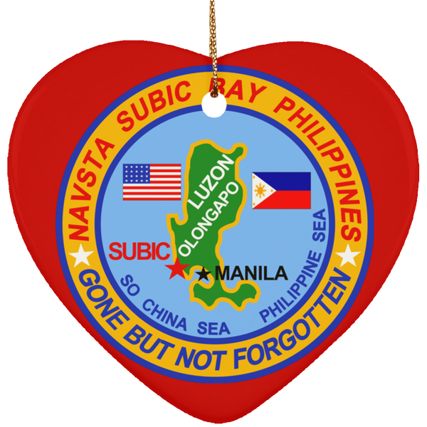 Subic Cubi Pt 10 Ornament - Heart