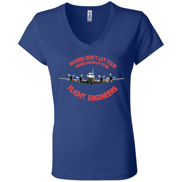 FE 05 Ladies' Jersey V-Neck T-Shirt