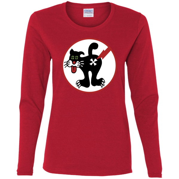 Duty Cat 1 Ladies' Cotton LS T-Shirt