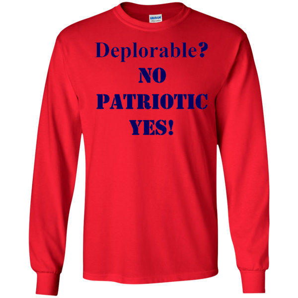 Deplorable LS Ultra Cotton Tshirt