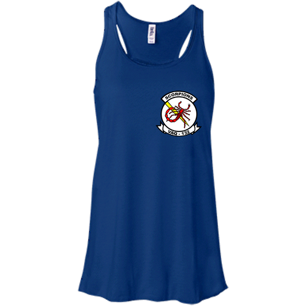 VAQ 132 4 Flowy Racerback Tank