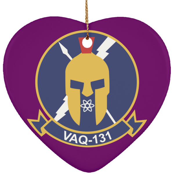 VAQ 131 3 Ornament - Heart