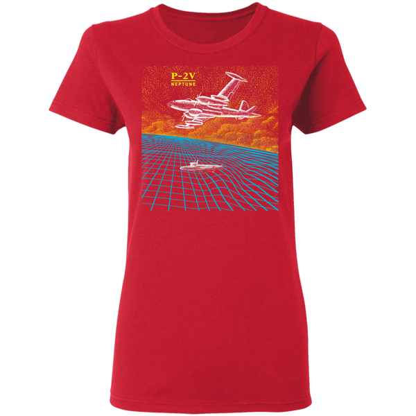 P-2V 1 Ladies' Cotton T-Shirt