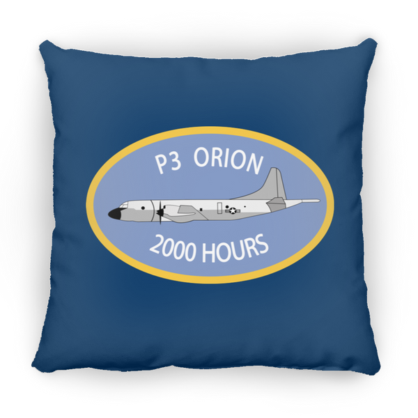 P-3 Orion 9 2000 Pillow - Square - 16x16