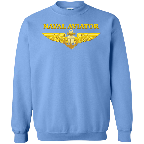 Aviator 2 Printed Crewneck Pullover Sweatshirt