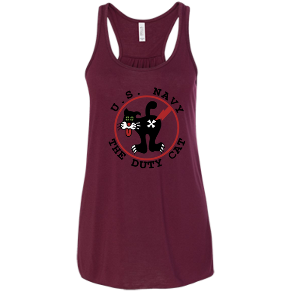 Duty Cat 4 Flowy Racerback Tank