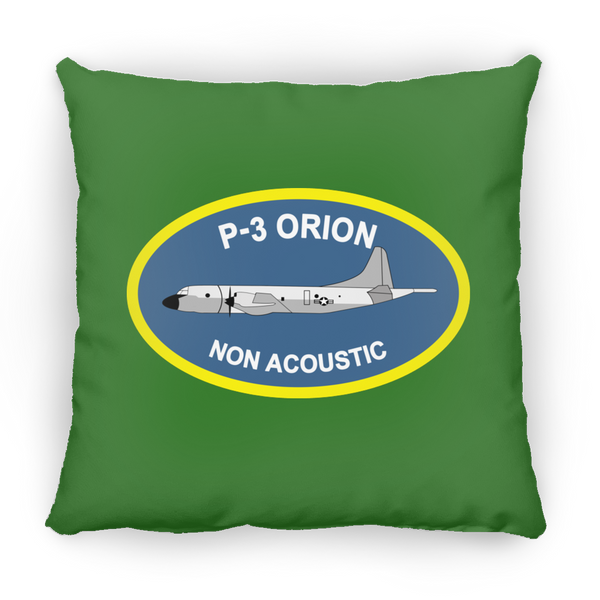 P-3 Orion 4 Non Acoustic Pillow - Square - 14x14