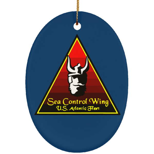 Sea Con Alt Ornament - Oval