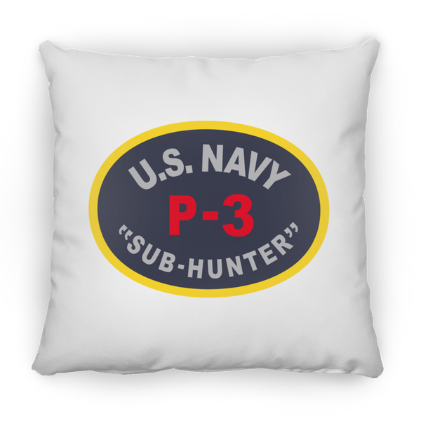 P-3 Sub Hunter Pillow - Square - 18x18